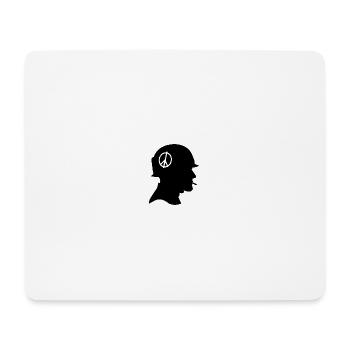 Peace soldier - Mouse Pad (horizontal) - white - Front