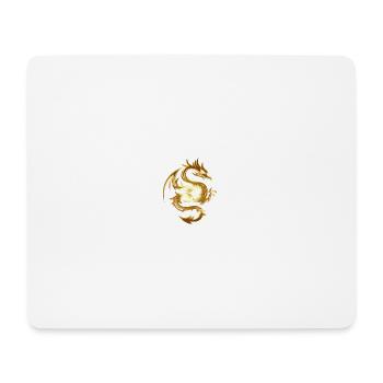 Golden Dragon - Mouse Pad (horizontal) - white - Front