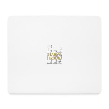 Goldene Glückliche Stunde - Mousepad (Querformat) - Weiß - Vorne