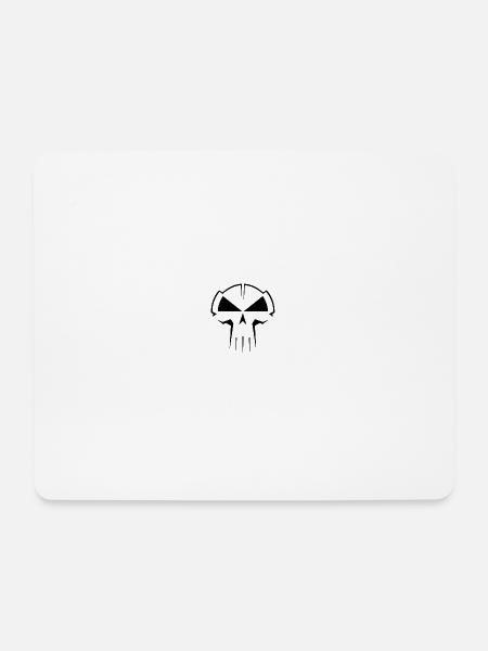Gabber Hardstyle - Mousepad (Querformat) - Weiß