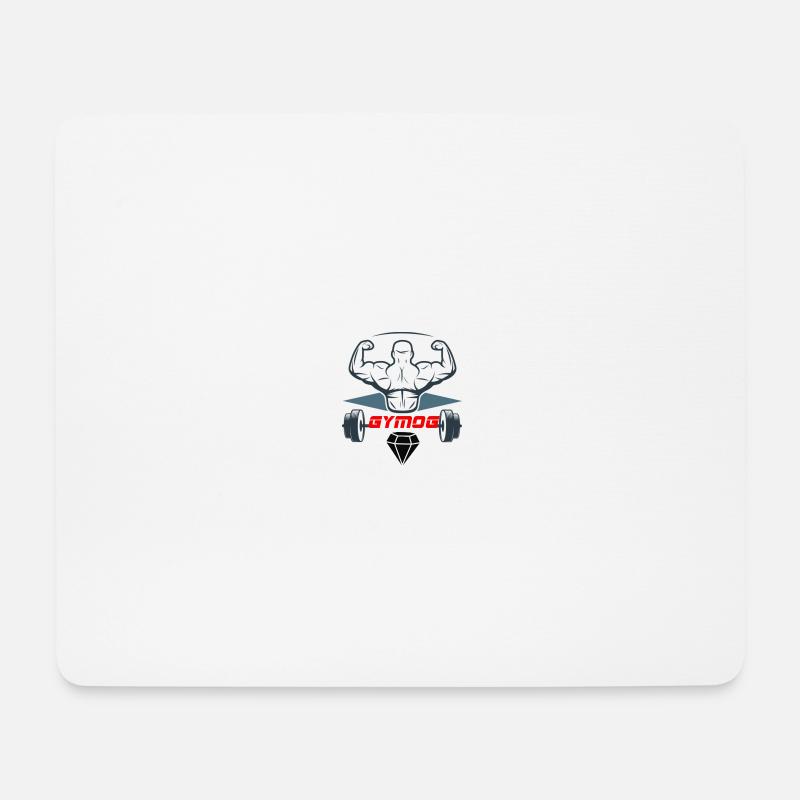GYMOG - Mousepad (Querformat) - Weiß