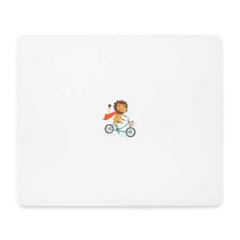 Fahrrad - Mousepad (Querformat) - Weiß - Vorne