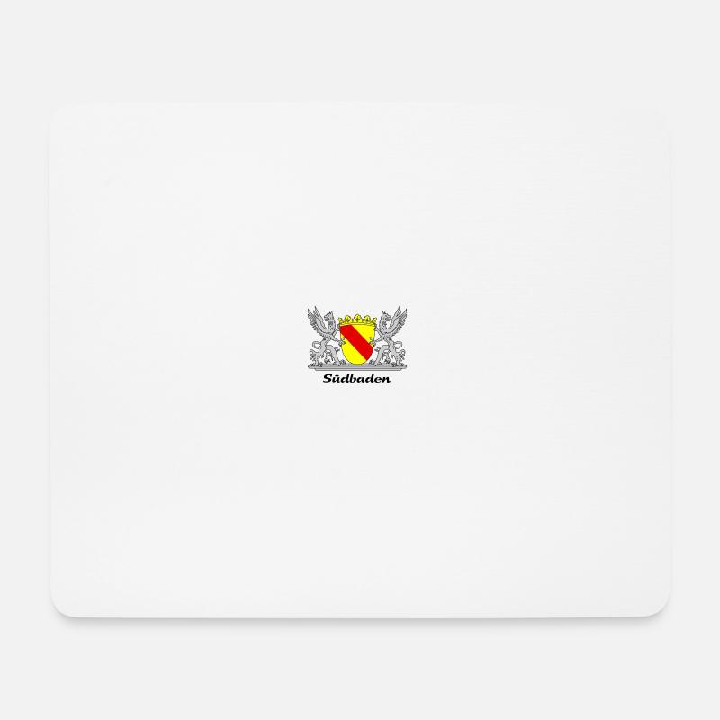 Südbaden - Mousepad (Querformat) - Weiß