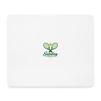 Sunday Tennis Club 2026 - Mouse Pad (horizontal) - white - Front