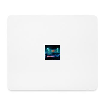 DeLorean sation service of the future Japanese style - Mouse Pad (horizontal) - white - Front