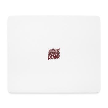 Antifaschistische Krabbel Demo Aufdruck - Mousepad (Querformat) - Weiß - Vorne