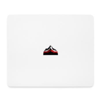 Schweizer Berge - Mousepad (Querformat) - Weiß - Vorne