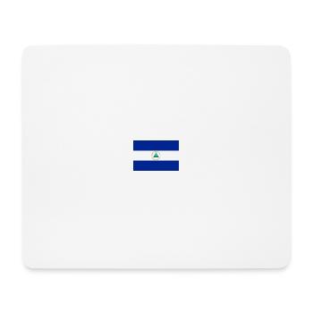 Flagge Nicaragua - Mousepad (Querformat) - Weiß - Vorne
