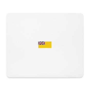 Niue - Tapis de souris (format paysage) - blanc - Devant