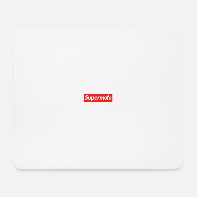 Supermoto - Mouse Pad (horizontal) - white