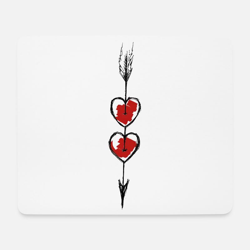 Tohether Forever - Mousepad (Querformat) - Weiß