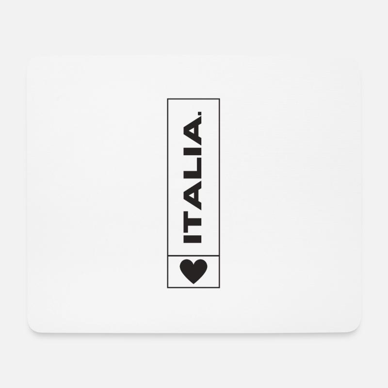 Italia Italien Italy - Mousepad (Querformat) - Weiß