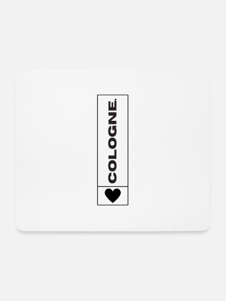 Cologne Köln - Mousepad (Querformat) - Weiß
