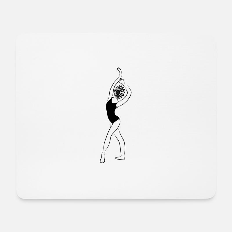 Dancer - Mouse Pad (horizontal) - white