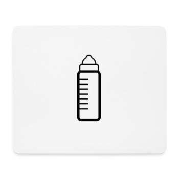 bouteille bouteille de biberon de lait de bébé 1c - Tapis de souris (format paysage) - blanc - Devant