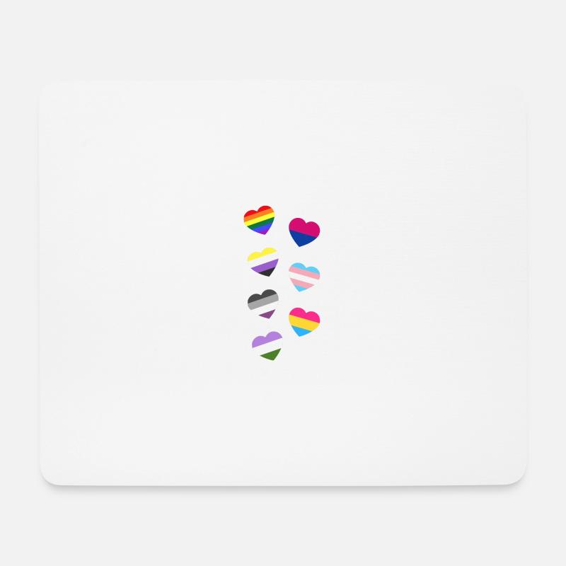 pride month - Mousepad (Querformat) - Weiß