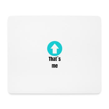 das bin Ich transformed - Mousepad (Querformat) - Weiß - Vorne