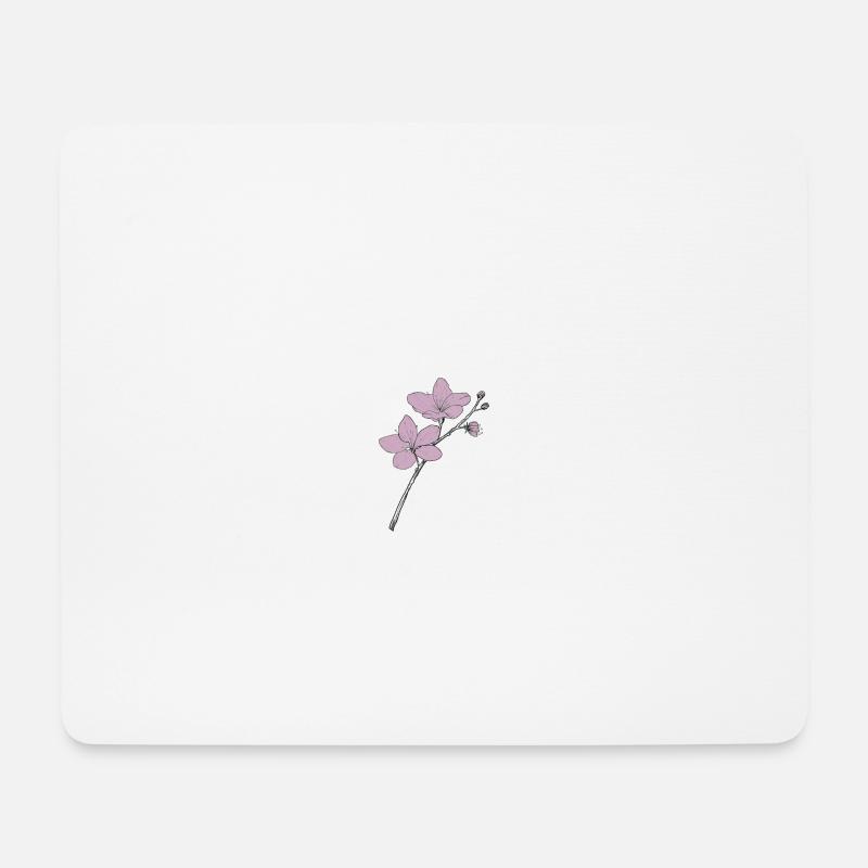 Cherry blossom - Mouse Pad (horizontal) - white