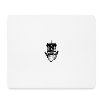 AFFENKÖNIG - Mousepad (Querformat) - Weiß - Vorne