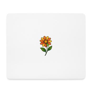 Orange Blossom Color Magic - Mouse Pad (horizontal) - white - Front