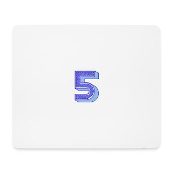 5. 5 YEARS. 5th ANNIVERSARY. 5 YEAR ANNIVERSARY - Mouse Pad (horizontal) - white - Front