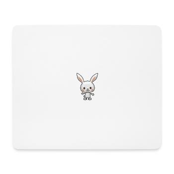 rabbit - Mouse Pad (horizontal) - white - Front