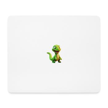 Tinysaure - Tapis de souris (format paysage) - blanc - Devant