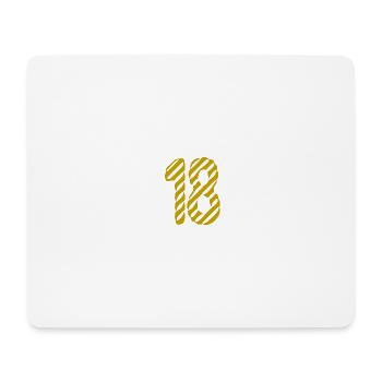 JAHRESTAG. ALLES GUTE ZUM GEBURTSTAG. ALLES GUTE ZUM GEBURTSTAG. - Mousepad (Querformat) - Weiß - Vorne
