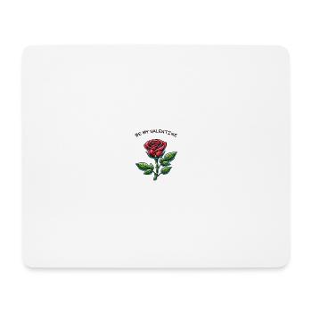 Rose Valentine - Mouse Pad (horizontal) - white - Front