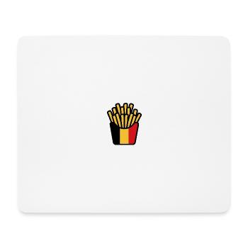 Pop Art Flag Fries - Mouse Pad (horizontal) - white - Front