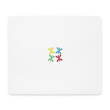 The AMAZIGH square - Mouse Pad (horizontal) - white - Front