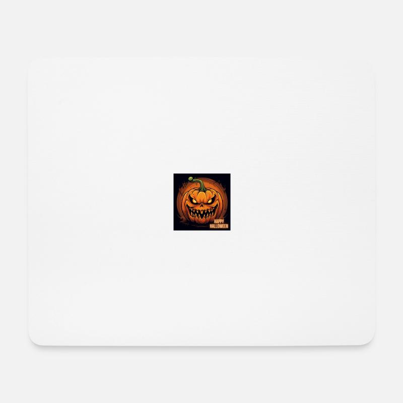 Happy Halloween Pumpkin - Mouse Pad (horizontal) - white