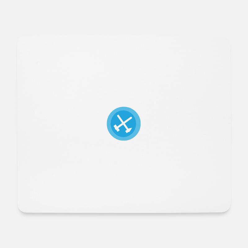 End of Terrain - Mouse Pad (horizontal) - white