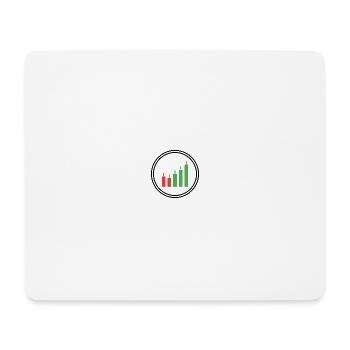 Wachstum & Erfolg | Finanzen & Aktien Chart - Mousepad (Querformat) - Weiß - Vorne