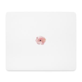 Rose Blume - Mousepad (Querformat) - Weiß - Vorne