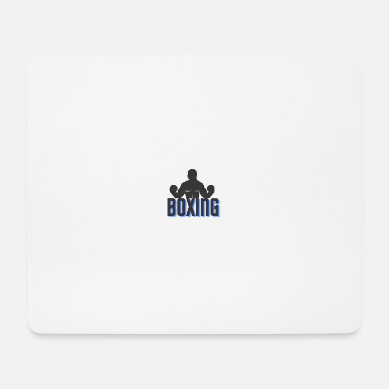 Boxing - Mousepad (Querformat) - Weiß