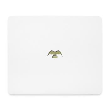 Zappoberan Bärtchen gold - Mousepad (Querformat) - Weiß - Vorne