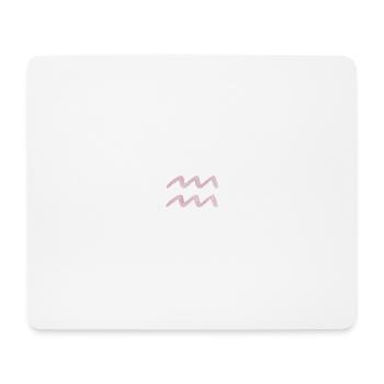 Wassermann Sternzeichen - Mousepad (Querformat) - Weiß - Vorne