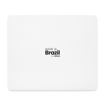 Made in Brazil - Capoeira - Mousepad (Querformat) - Weiß - Vorne