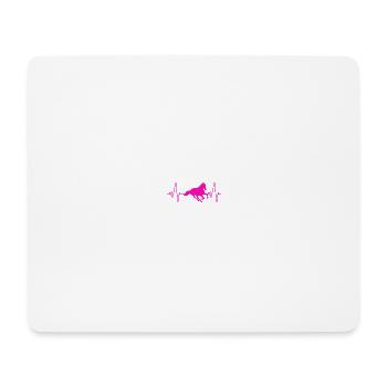 Werdender Vater Papa Papi Geschenk - Mousepad (Querformat) - Weiß - Vorne