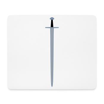 Sword - Mouse Pad (horizontal) - white - Front