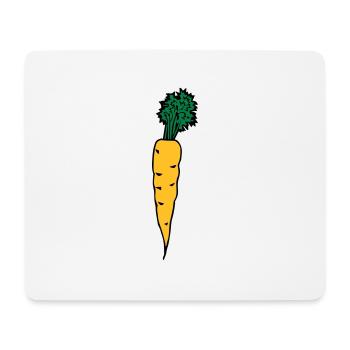 carrot - Tapis de souris (format paysage) - blanc - Devant