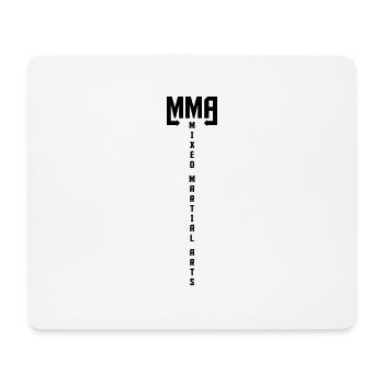 MMA - Mousepad (Querformat) - Weiß - Vorne