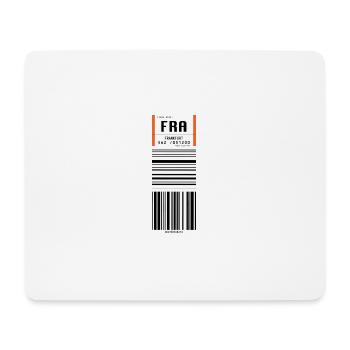 Flughafen Frankfurt FRA - Mousepad (Querformat) - Weiß - Vorne