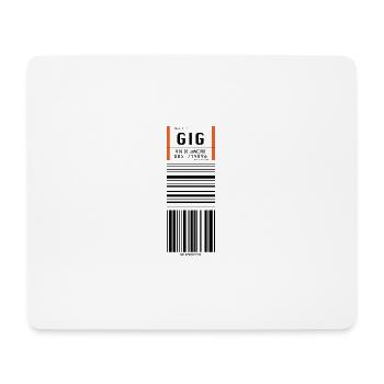 Rio de Janeiro GIG - Mousepad (Querformat) - Weiß - Vorne