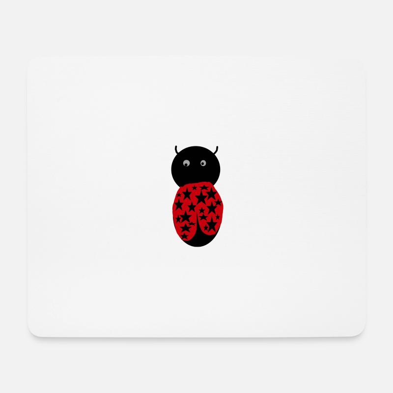Marienkäfer Bild21 - Mousepad (Querformat) - Weiß