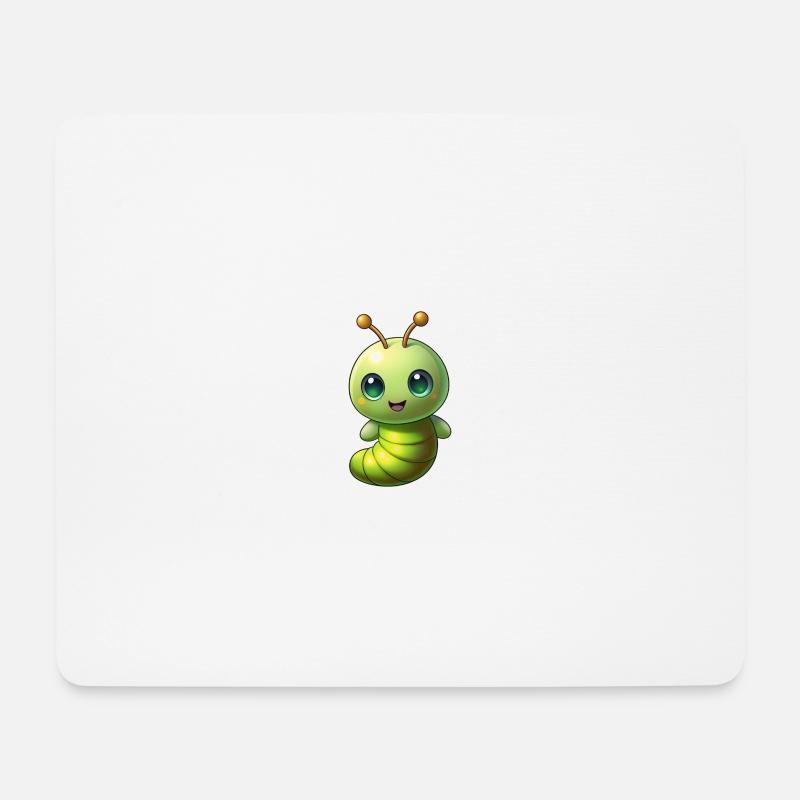 Glühwürmchen - Mousepad (Querformat) - Weiß