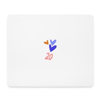 20. 20 YEARS. 20th ANNIVERSARY. 20TH ANNIVERSARY. - Mouse Pad (horizontal) - white - Front