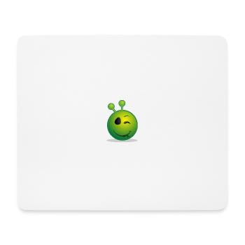Emoji - Mousepad (Querformat) - Weiß - Vorne