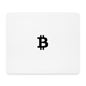 Bitcoin - Tapis de souris (format paysage) - blanc - Devant